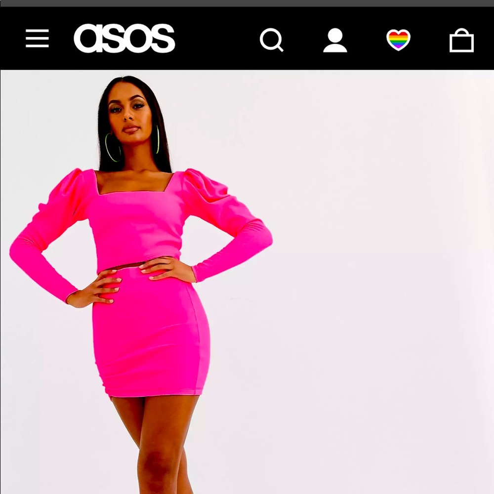 Skirt and top two piece